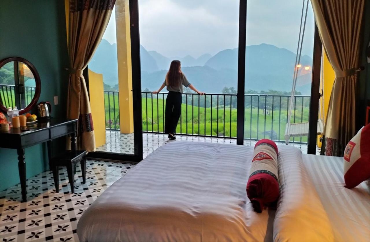 Pu Luong May Home & Cafe Lang Bang ภายนอก รูปภาพ