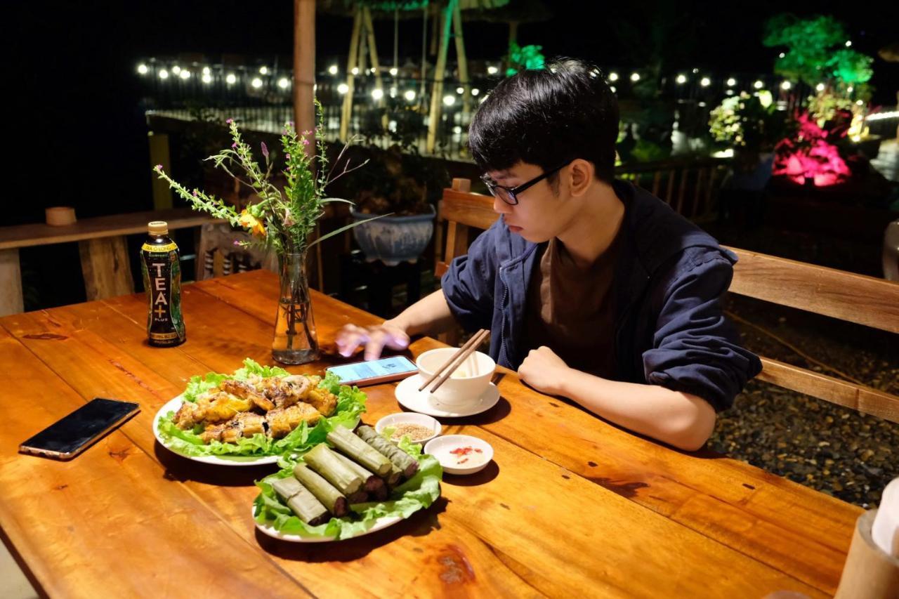 Pu Luong May Home & Cafe Lang Bang ภายนอก รูปภาพ