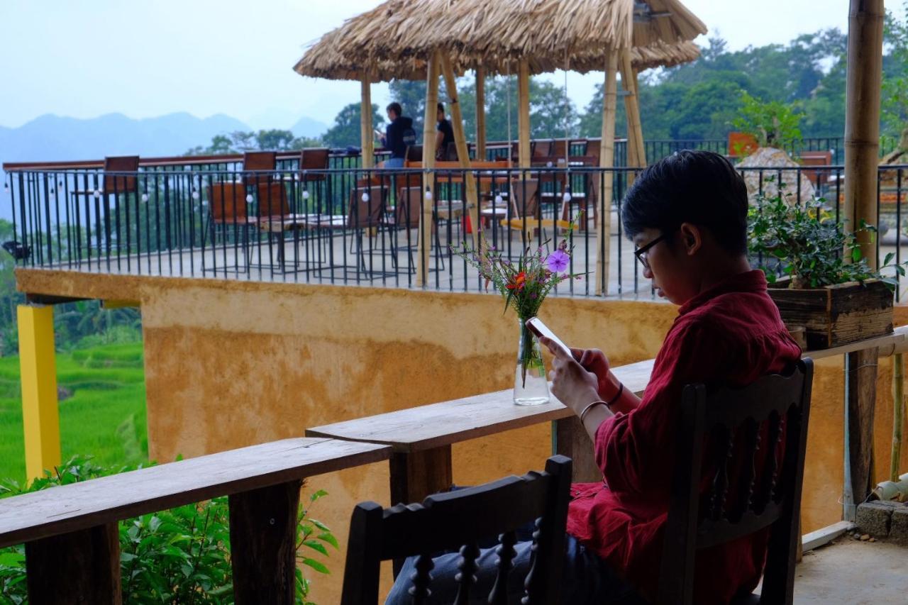 Pu Luong May Home & Cafe Lang Bang ภายนอก รูปภาพ