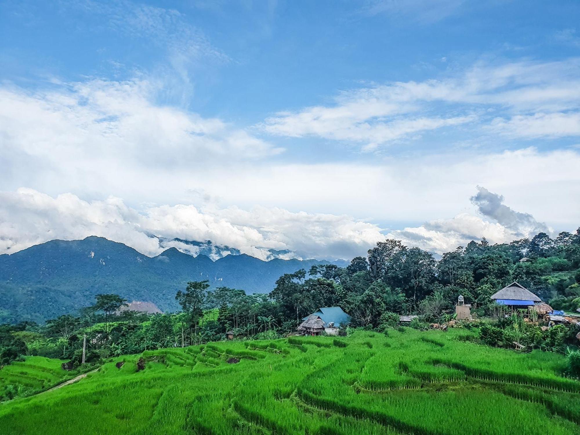 Pu Luong May Home & Cafe Lang Bang ภายนอก รูปภาพ