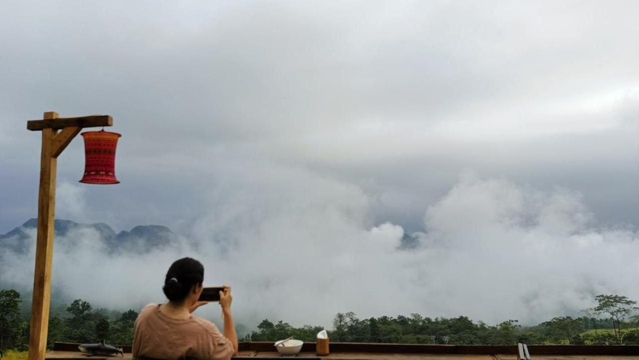 Pu Luong May Home & Cafe Lang Bang ภายนอก รูปภาพ