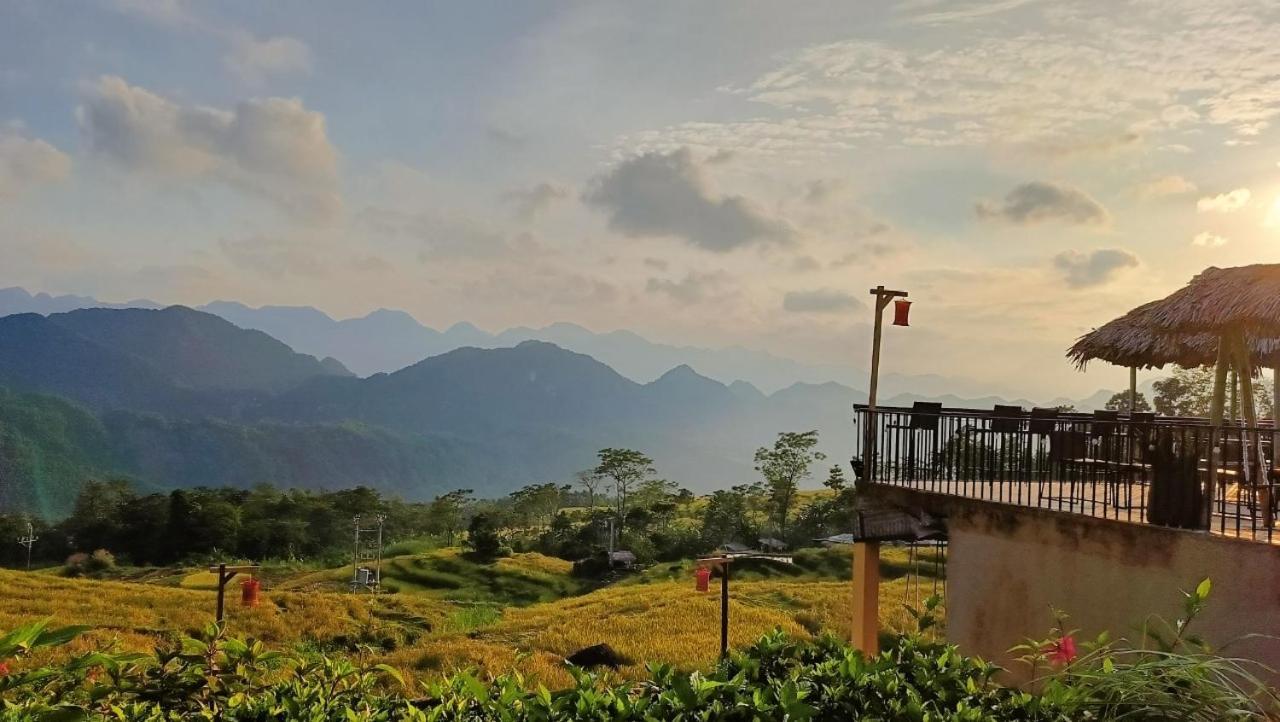 Pu Luong May Home & Cafe Lang Bang ภายนอก รูปภาพ