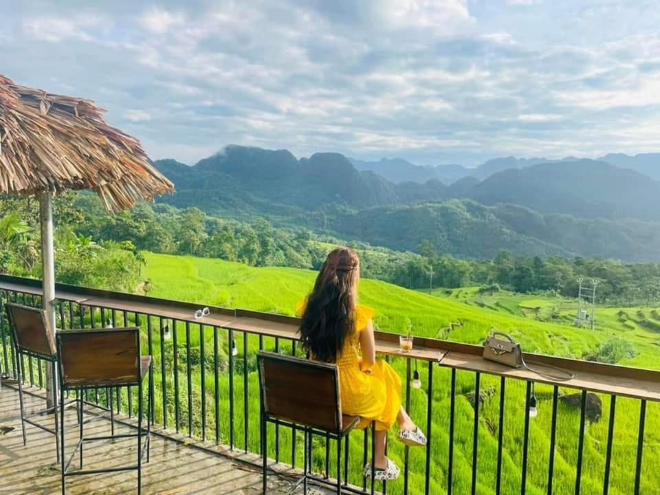 Pu Luong May Home & Cafe Lang Bang ภายนอก รูปภาพ