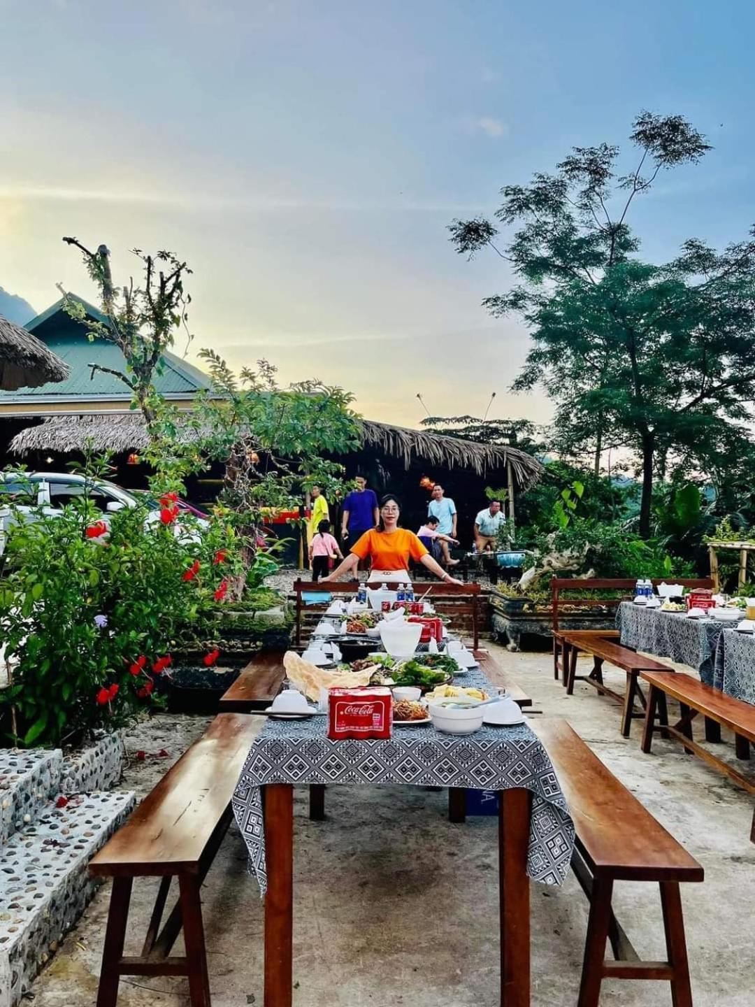 Pu Luong May Home & Cafe Lang Bang ภายนอก รูปภาพ