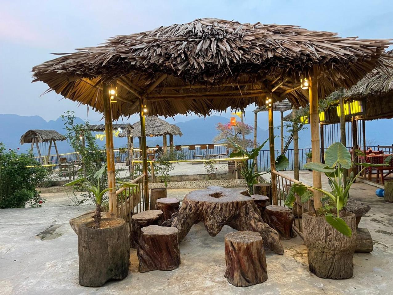 Pu Luong May Home & Cafe Lang Bang ภายนอก รูปภาพ