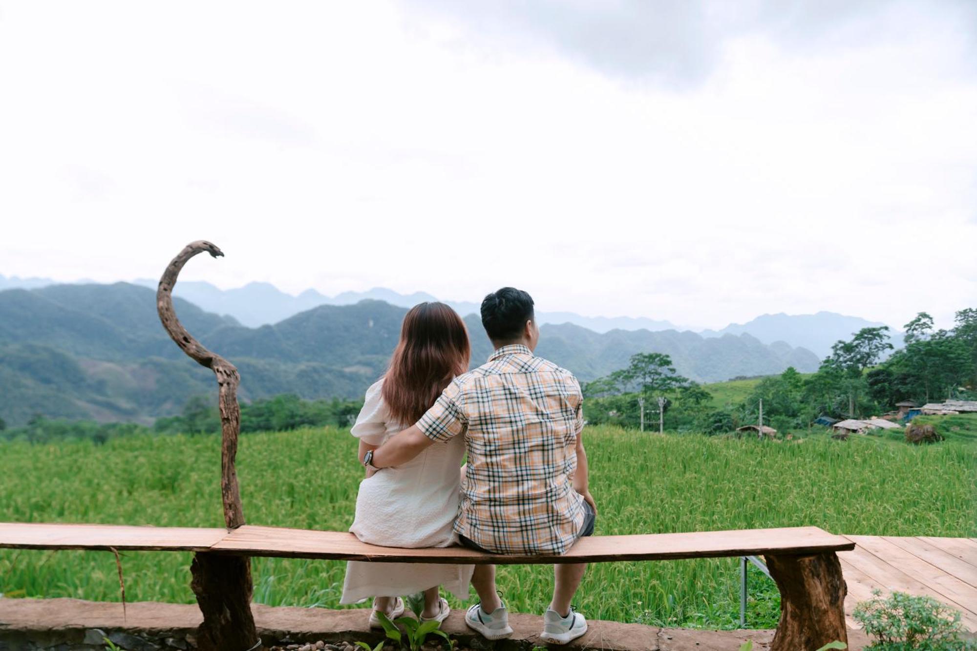 Pu Luong May Home & Cafe Lang Bang ภายนอก รูปภาพ