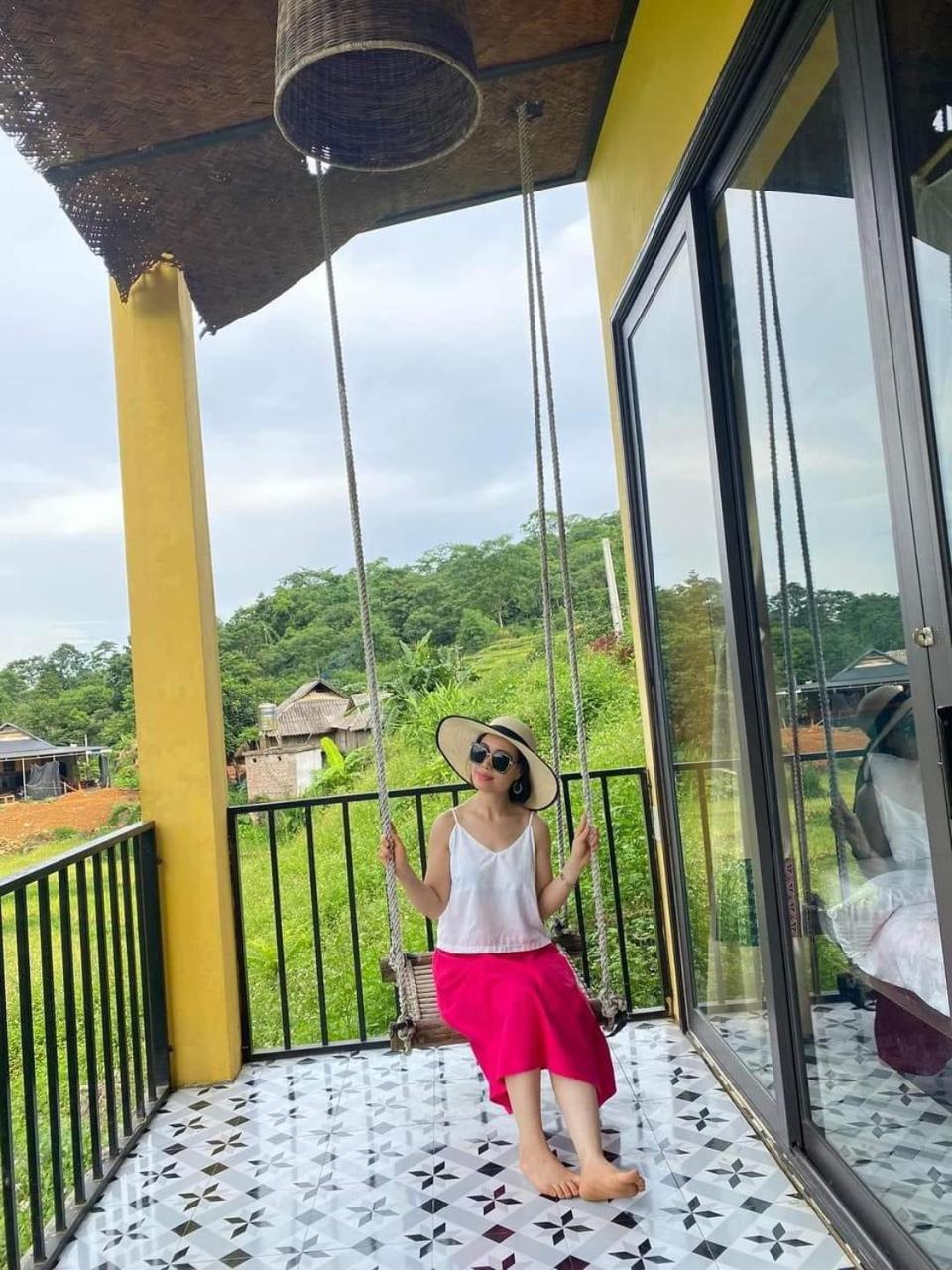 Pu Luong May Home & Cafe Lang Bang ภายนอก รูปภาพ