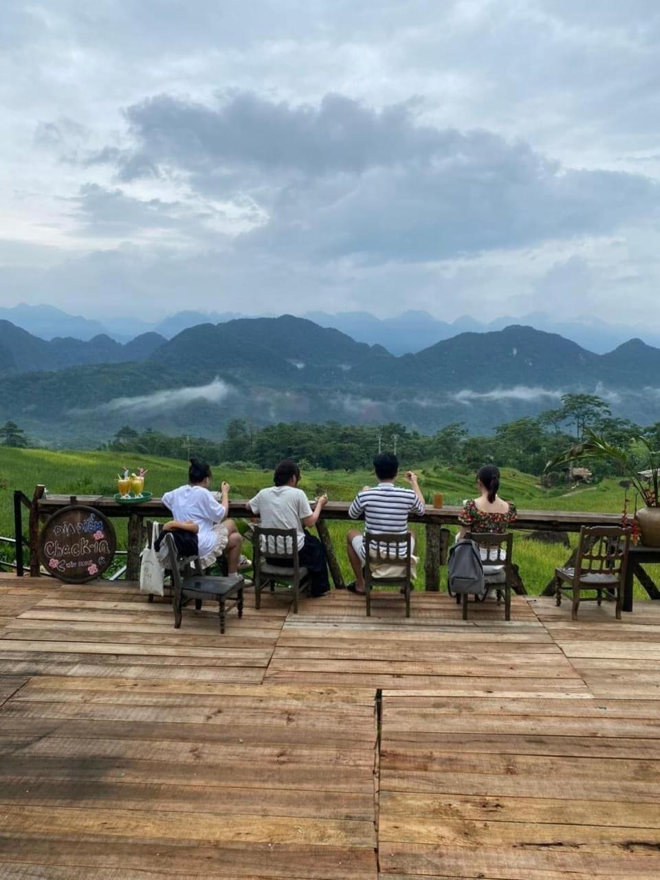Pu Luong May Home & Cafe Lang Bang ภายนอก รูปภาพ
